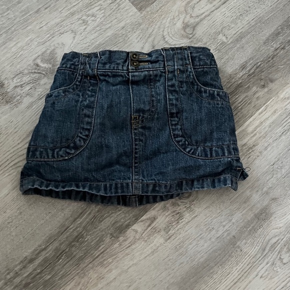 🟢Circo Baby Girl Denim Skirt with Built-in Bloomers (18M) - Picture 1 of 5